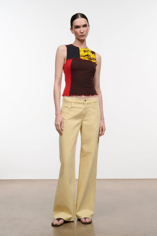 STAUD Primo Top Daisy Multi