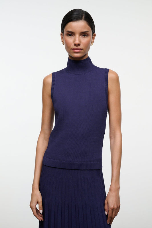 STAUD Montclair Top Midnight
