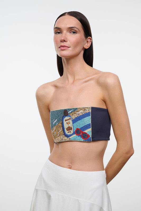 STAUD Tommy Tube Top Spf 0