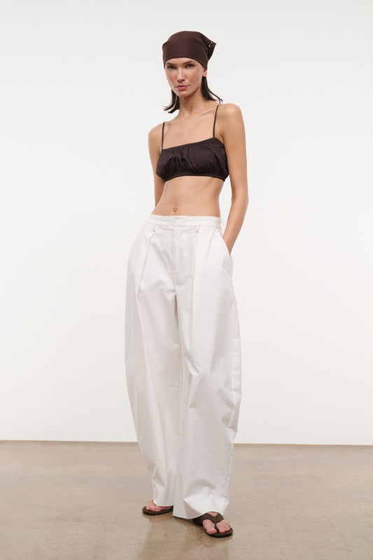 STAUD Elias Pant White