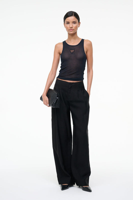 STAUD Pierre Pant Black