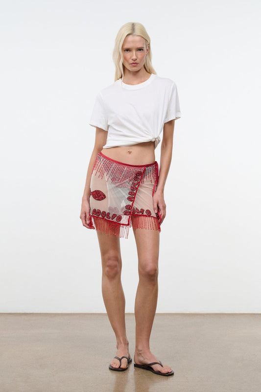 STAUD Riva Skirt Da Adolfo