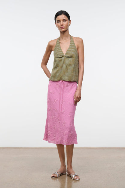 STAUD Lucia Skirt Flirt