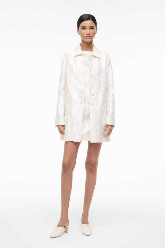 STAUD Halton Jacket Botanica Ivory