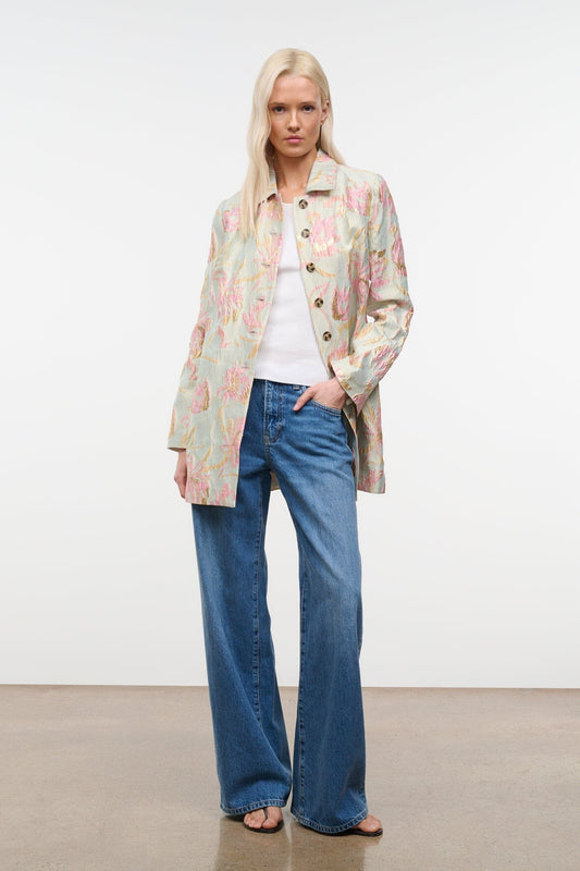 STAUD Halton Jacket Botanica Aloe