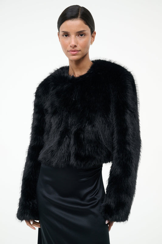 STAUD Casimira Jacket Black