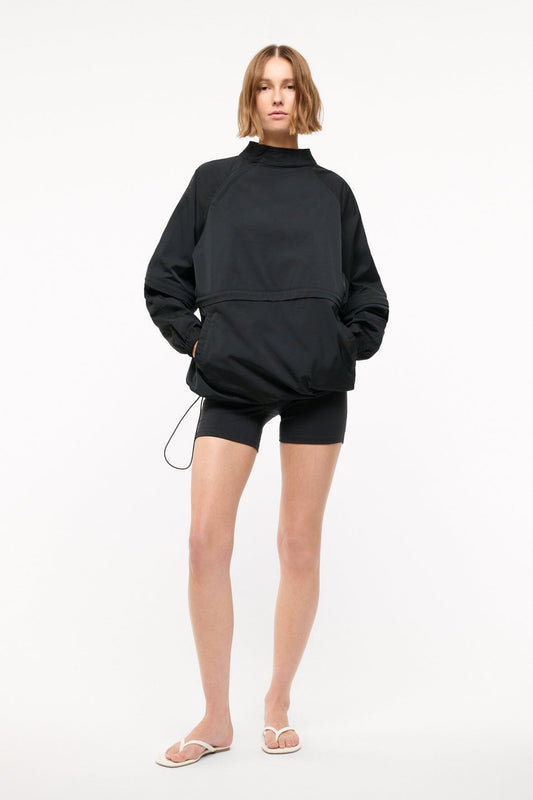 STAUD Peak Anorak Black