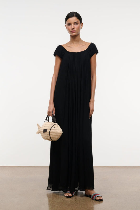 STAUD Leda Dress Black