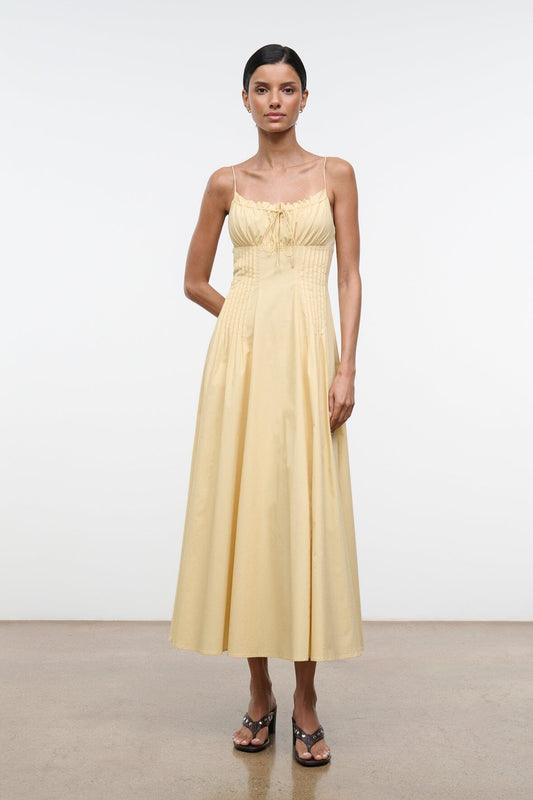 STAUD Margi Dress Butter
