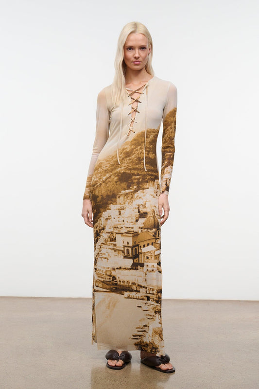 STAUD Reve Dress Cliffside