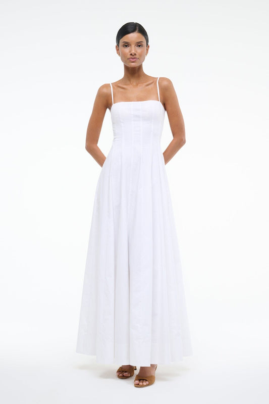 STAUD Wylie Maxi Dress Black
