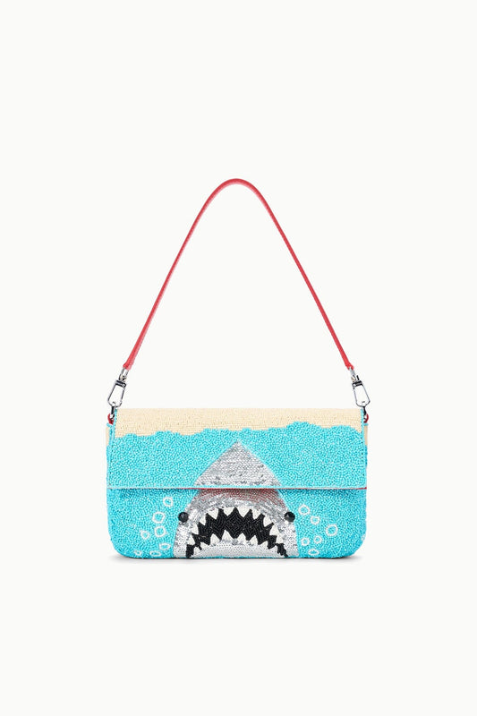 STAUD Timmy Convertible Shoulder Bag Great White