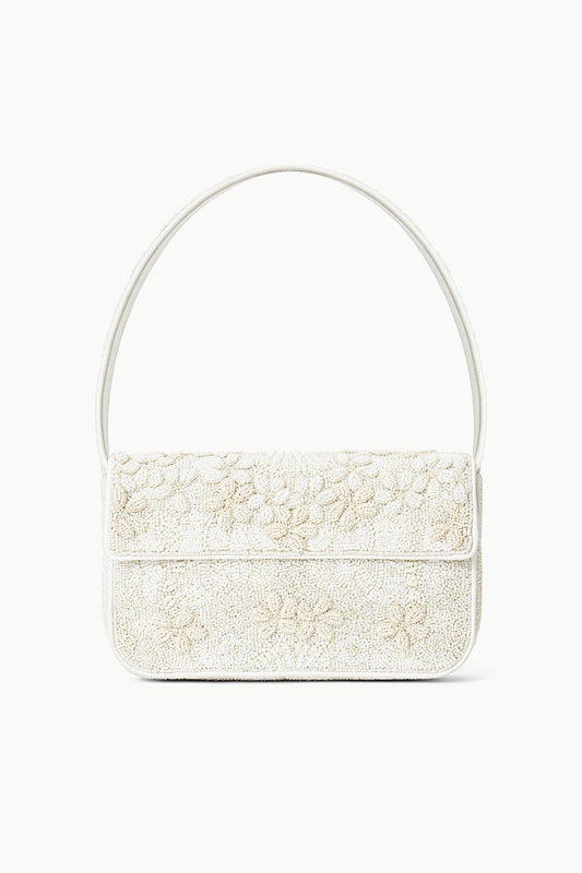STAUD Tommy Beaded Bag Garden Party