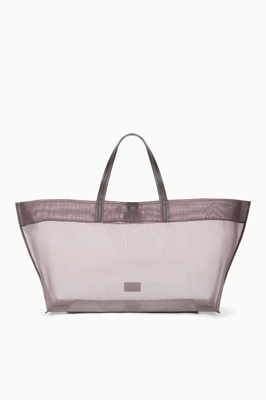 STAUD Christos Large Mesh Tote Espresso