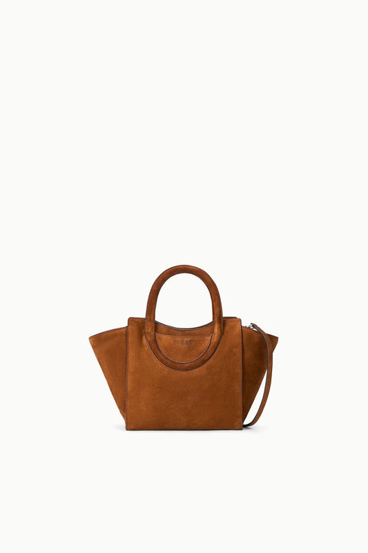 STAUD Maude Mini Tote Tabac