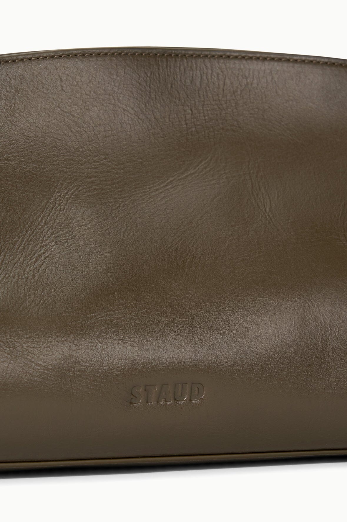 STAUD Maude Soft Clutch Truffle