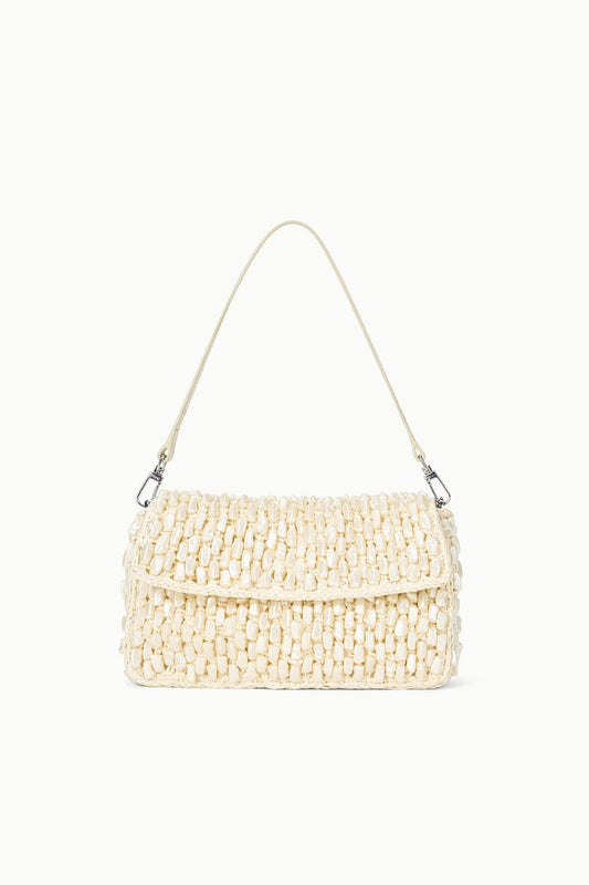STAUD Timmy Convertible Shoulder Bag Cream