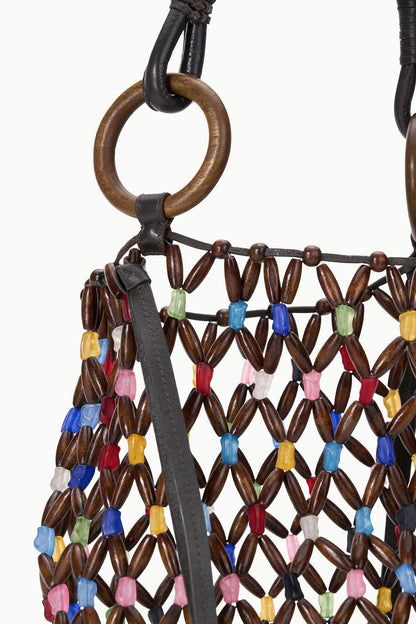 STAUD Del Mar Bucket Bag Sea Glass Multi