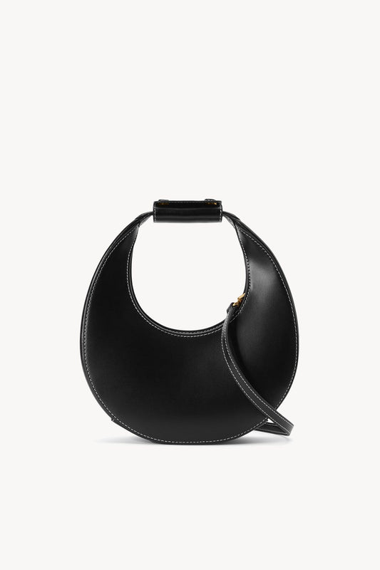 STAUD Mini Moon Bag - Black