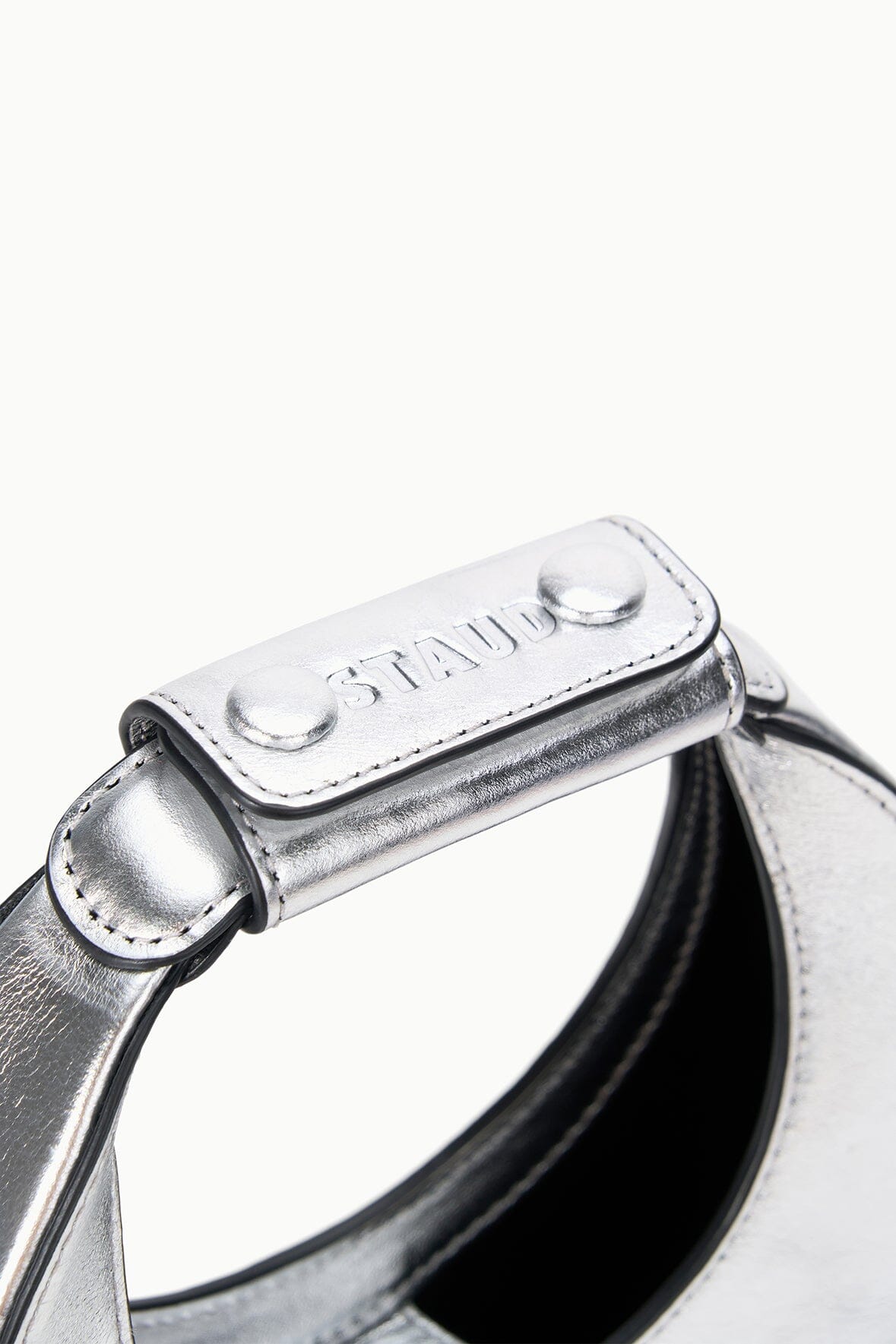 STAUD Good Night Moon Bag Silver