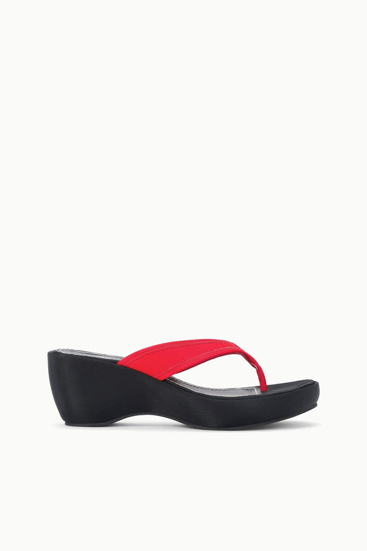 STAUD Remy Thong Wedge Black Multi