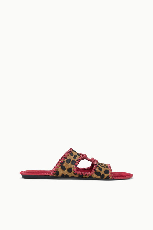 STAUD Mara Sandal Cheetah