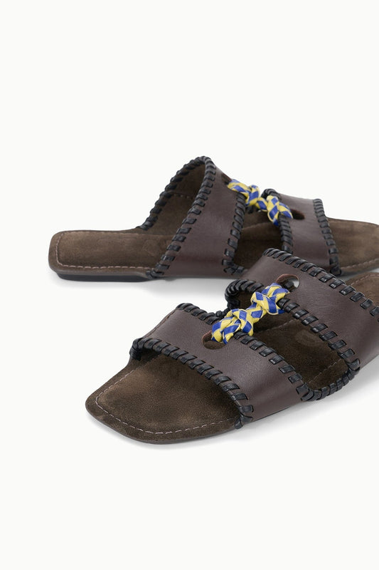 STAUD Mara Sandal Espresso