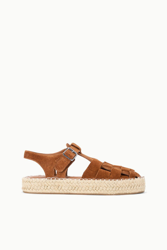STAUD Hemingway Fisherman Sandal Tabac