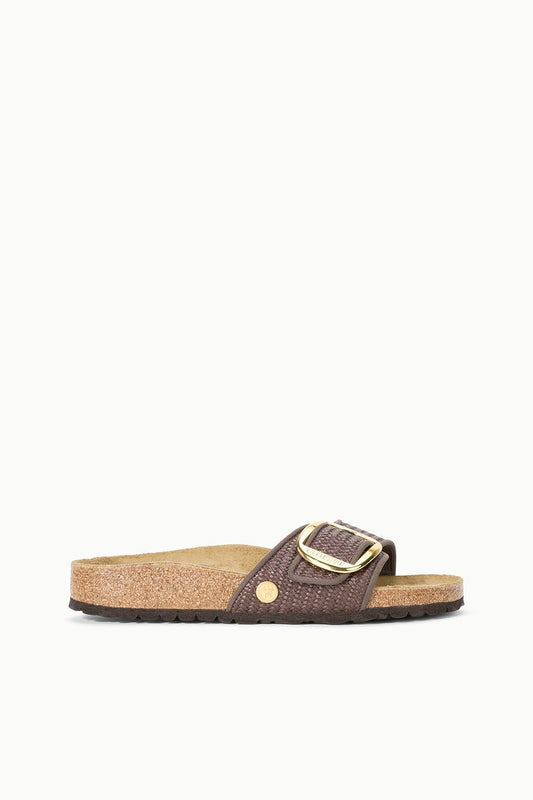 STAUD Birkenstock Madrid Big Buckle Raffia Carafe - Staud
