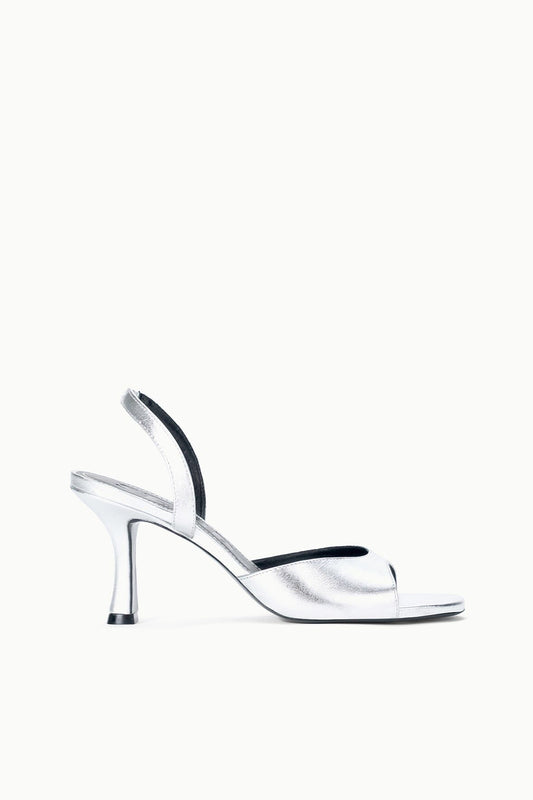 STAUD Brigitte Heel Silver