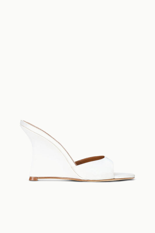 STAUD Brigitte High Wedge Ivory