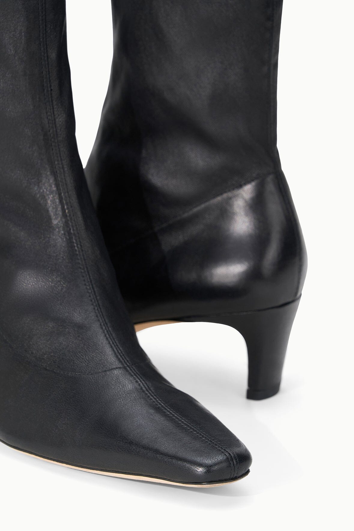 STAUD Wally Sock Ankle Boot Black