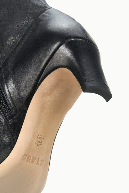 STAUD Wally Sock Ankle Boot Black