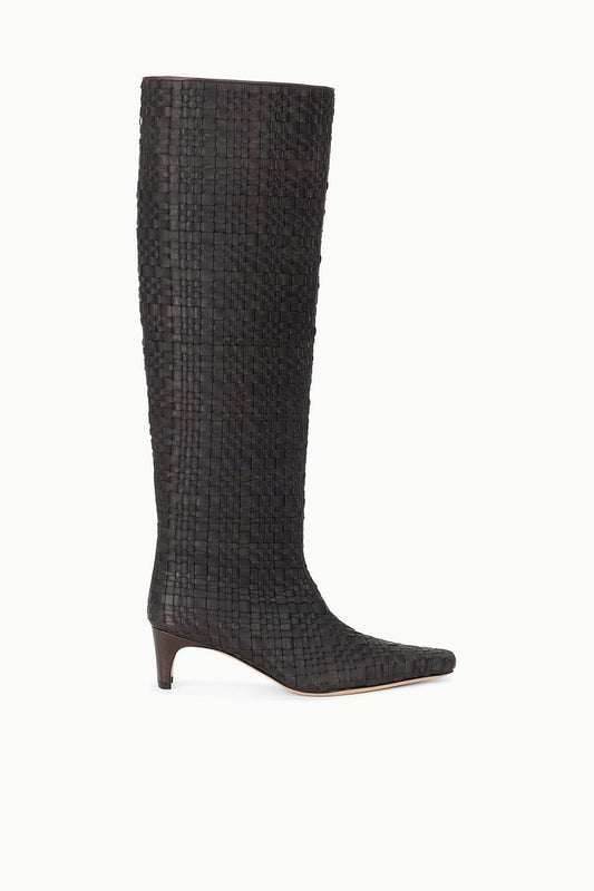 STAUD Wally Boot Espresso Woven