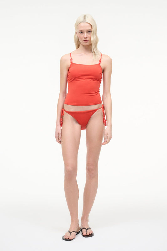 STAUD Cleo Tankini Top Flame