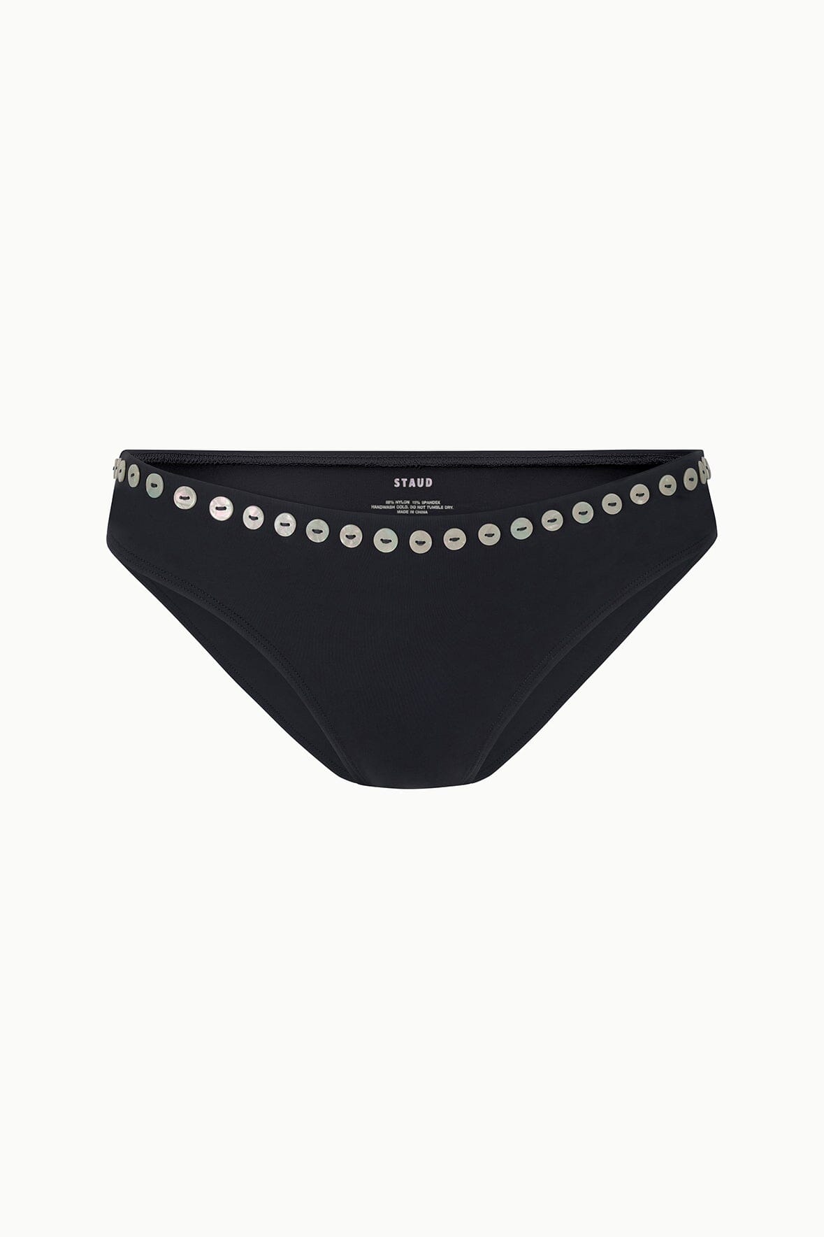 STAUD Gemma Bikini Bottom Black