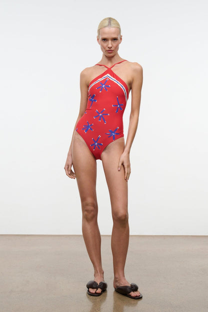STAUD Cadence One Piece Painted Foulard