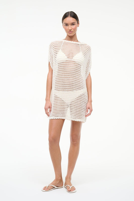 STAUD Oriya Dress Ivory