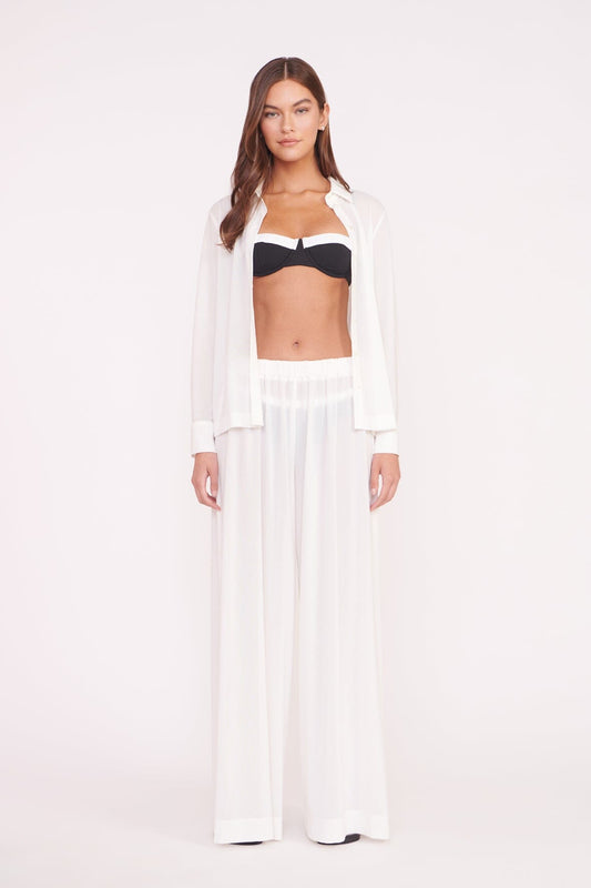 STAUD Marza Pant White