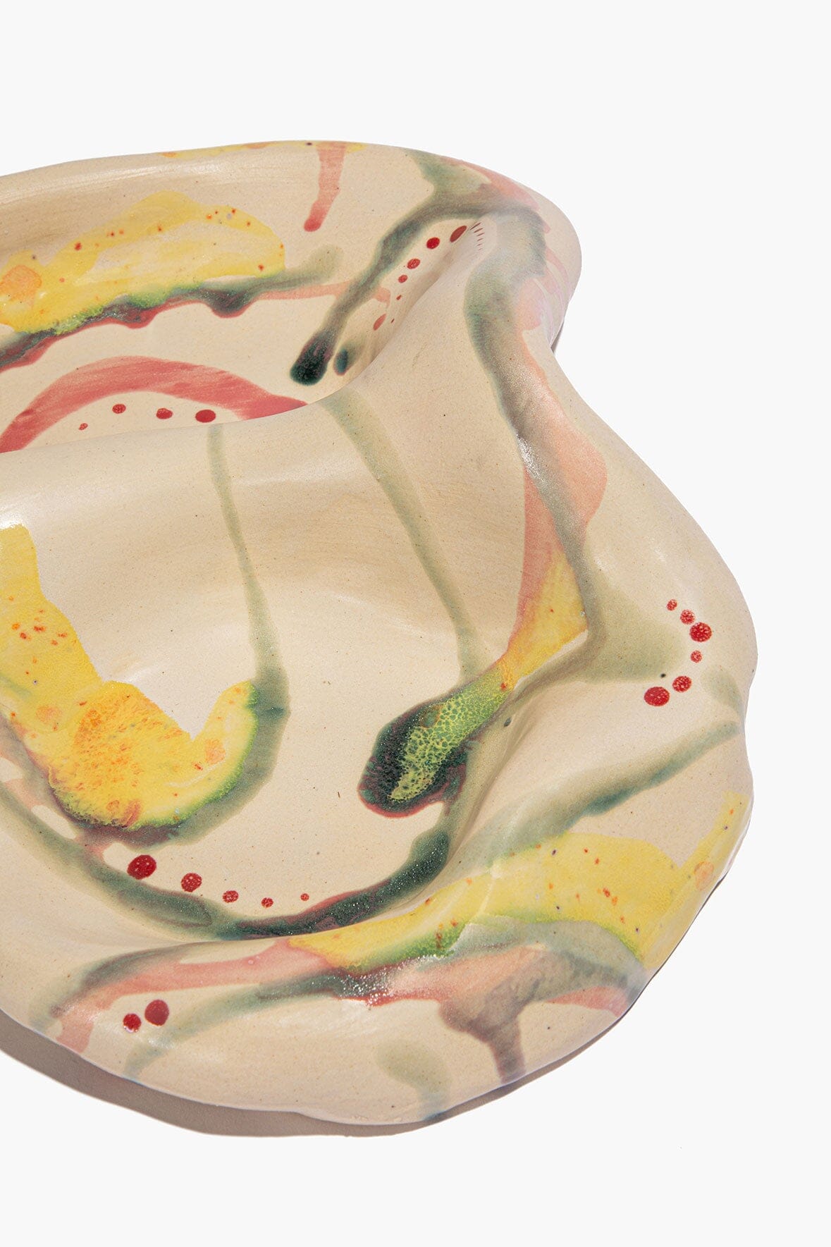 STAUD Wavy Catch All Multi Glaze