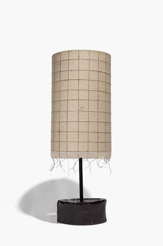 STAUD Ceramic Table Lamp Black Glaze