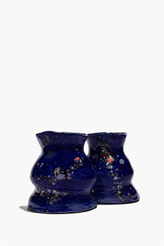 STAUD Ceramic Vase Bookends Polka Dot
