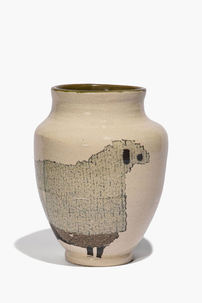 STAUD Ceramic Sheep Vase Round