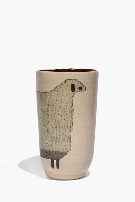 STAUD Ceramic Sheep Vase Tall