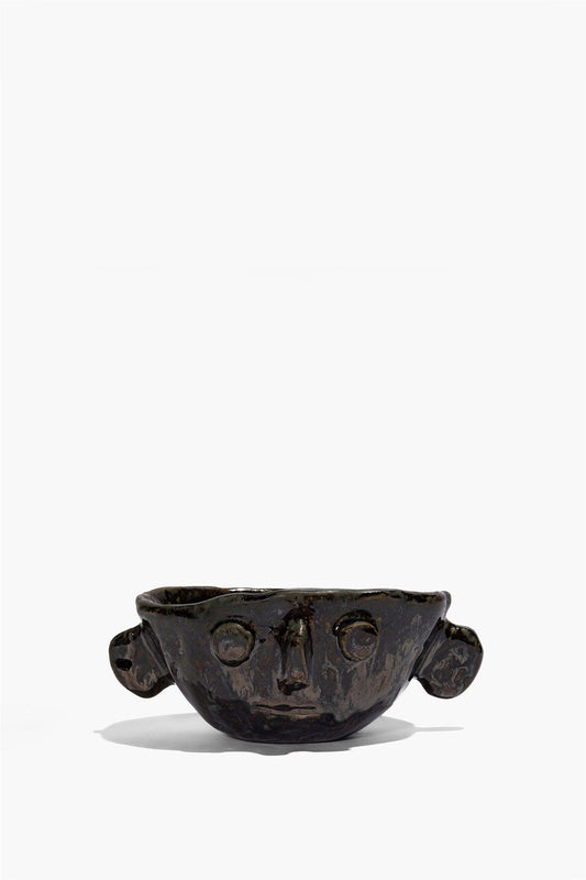 STAUD Small Henry Bowl Steel Glaze