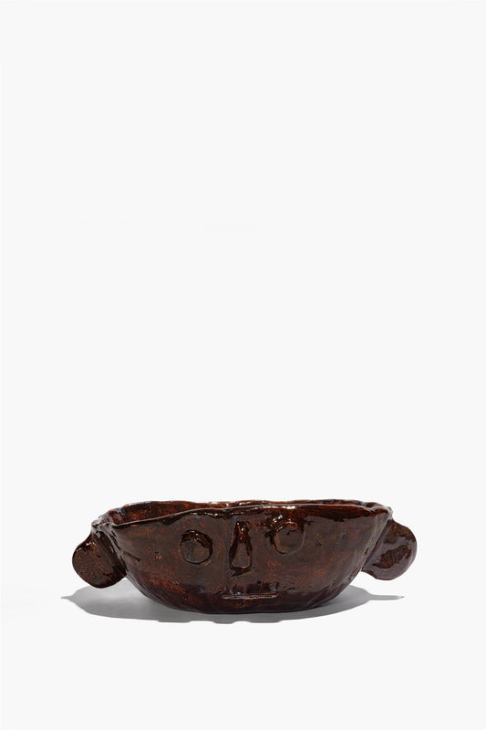STAUD Medium Henry Bowl Bronze Glaze
