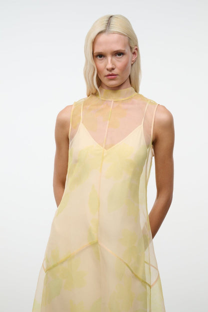 STAUD Auden Dress Lemon Grove