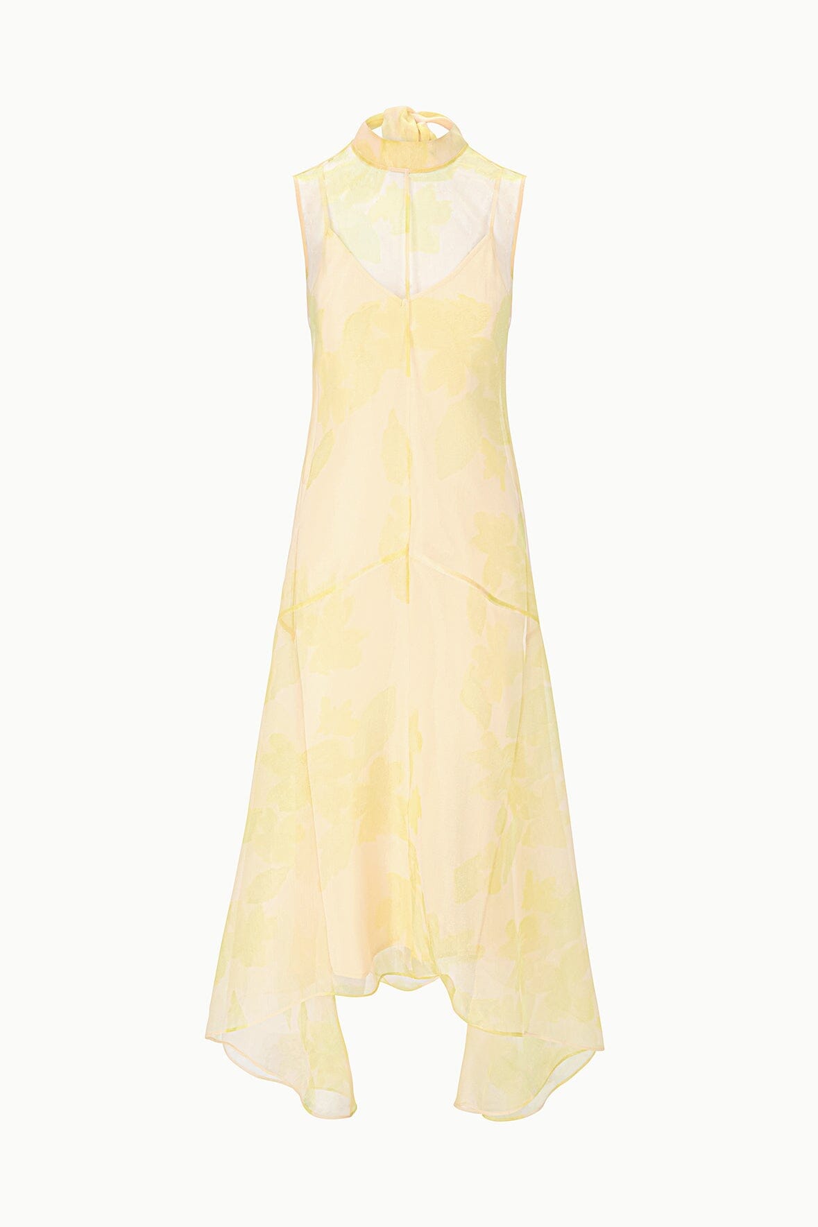 STAUD Auden Dress Lemon Grove