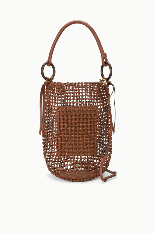 STAUD Del Mar Bucket Bag Tan