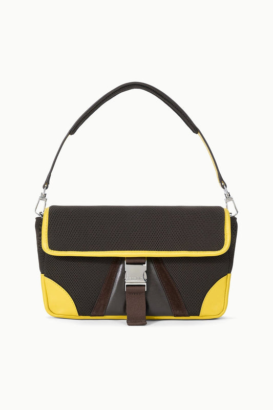 STAUD Tony Shoulder Bag Espresso Lemon